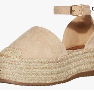 Women’s Espadrille Sandal Beige/Light Pink Size 9